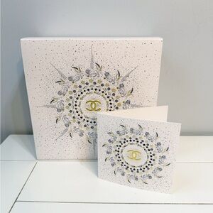 CHANEL Holiday Gift Wrapped Box with Card